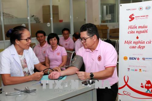 Tiếp nhận gần 1.500 đơn vị máu tại TP Hồ Chí Minh ảnh 2